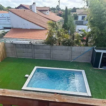 Maison 100M2 4 Chambres Avec Piscine Jardin Paysage Gujan-Mestras Exterior photo